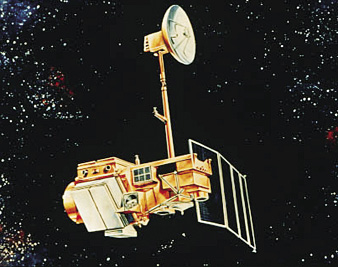 Landsat 5 satellite.