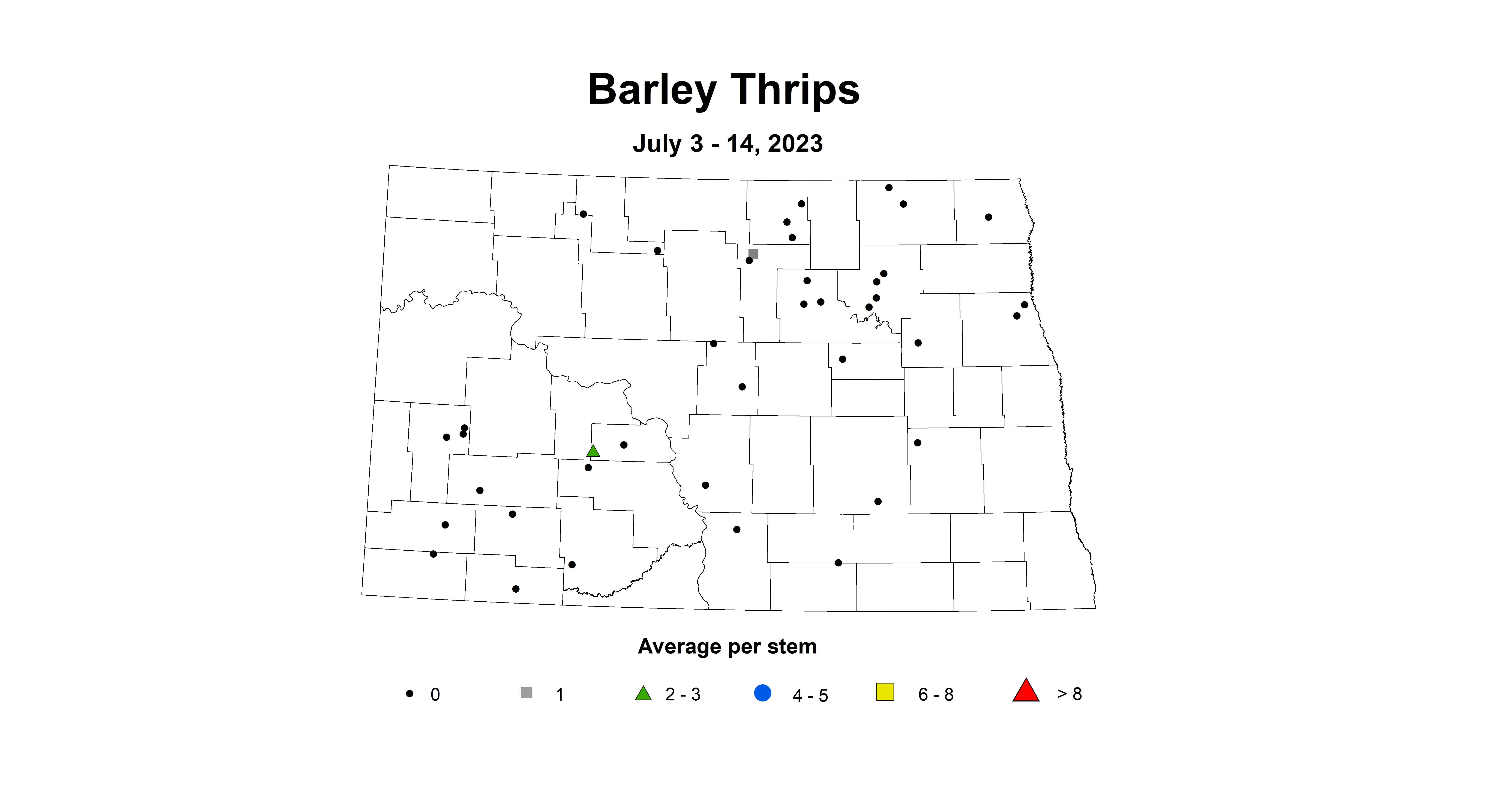 barley thrips July 3-14 2023