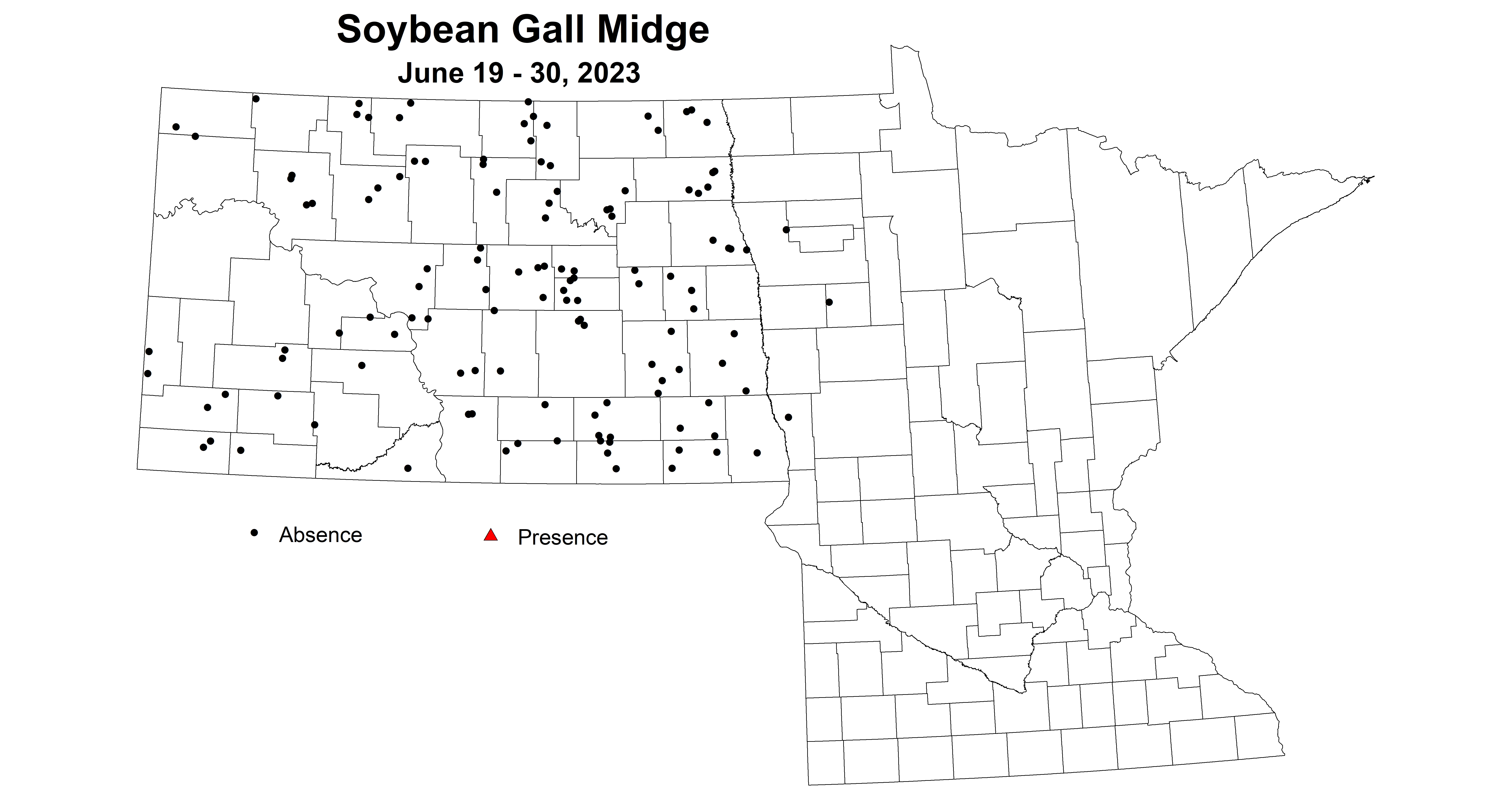 soybean gall midge June 19-30 2023