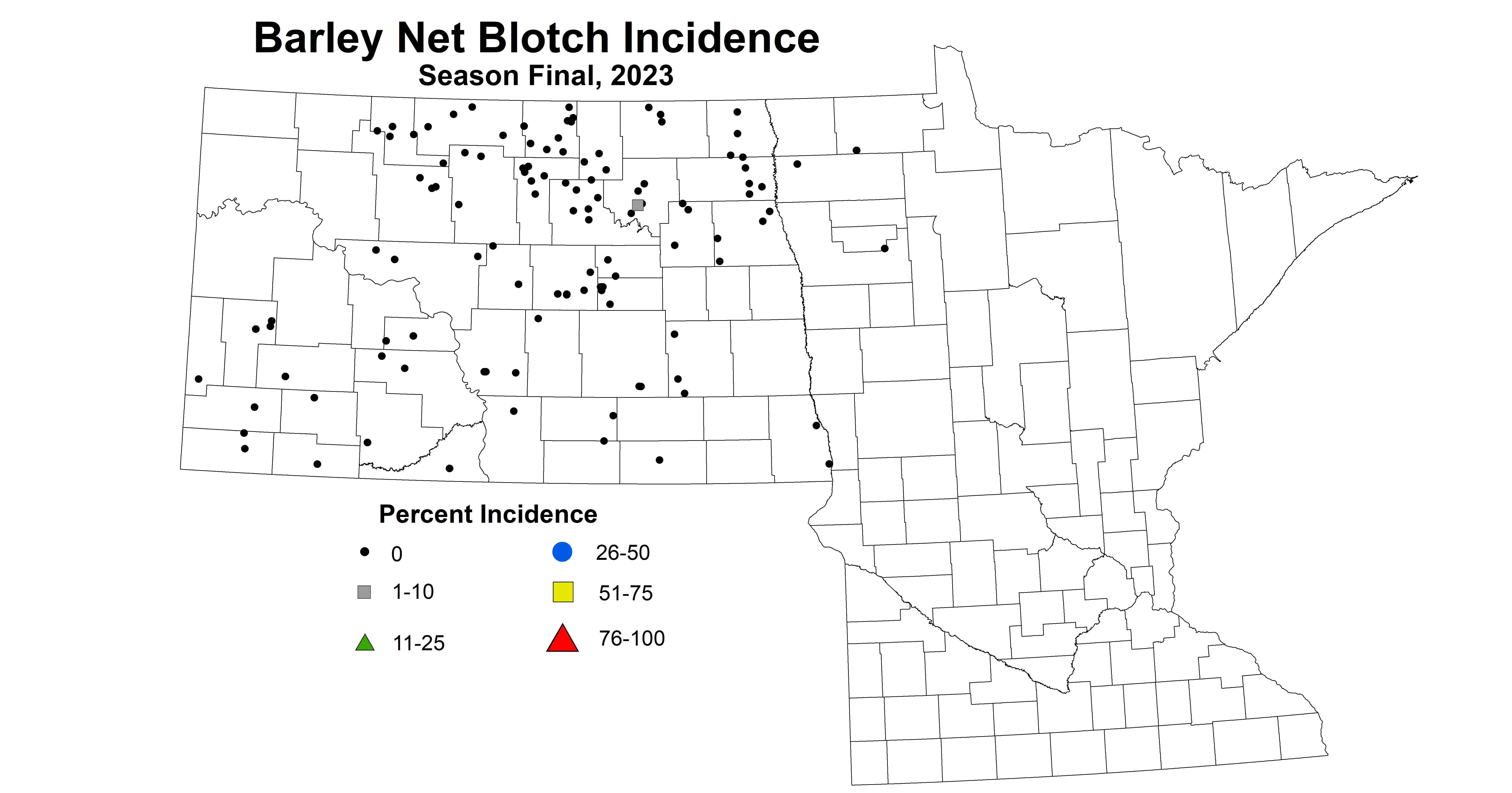 barley net blotch incidence season final 2023