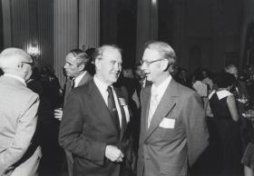 Sen. Burdick and Al Bloomquist