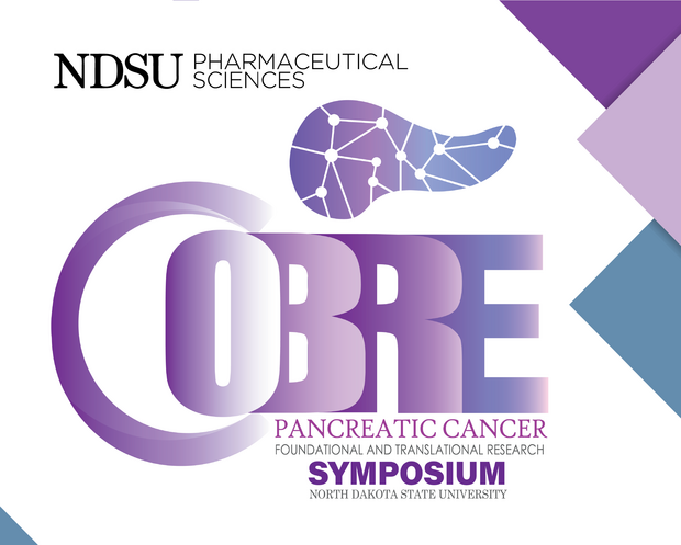 Image of artwork announcing Pancreatic Cancer Symposium