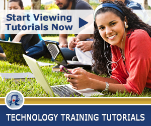 Start viewing technology training tutorials now!