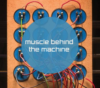 Muscle behind the machine