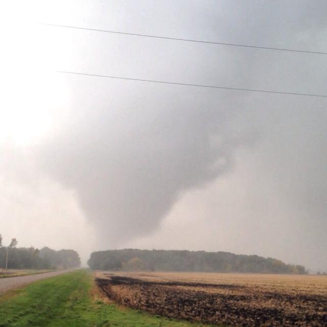 Tornado Picture coutesy of Falyn Johnson, via WDAZ-TV