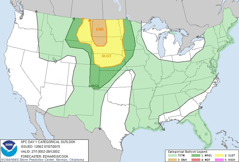 Severe Outlook Day 1 