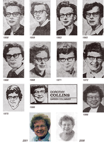 Dorothy Collins mug shots.