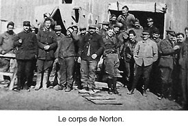 Le corps de Norton.