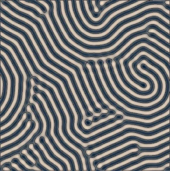 black lines on tan background