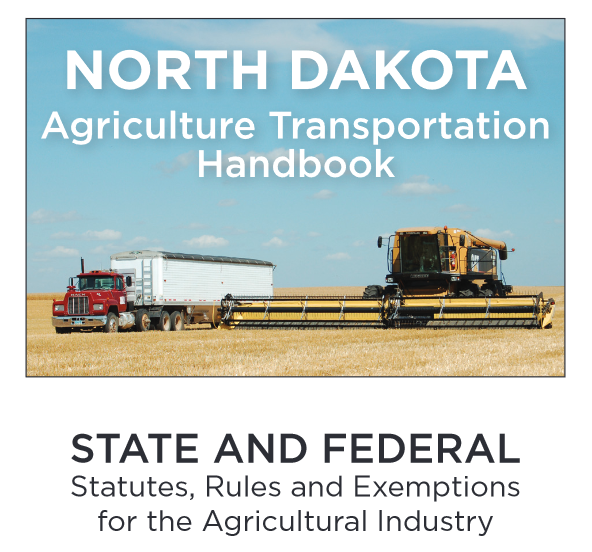 ND Agriculture Transportation Handbook 