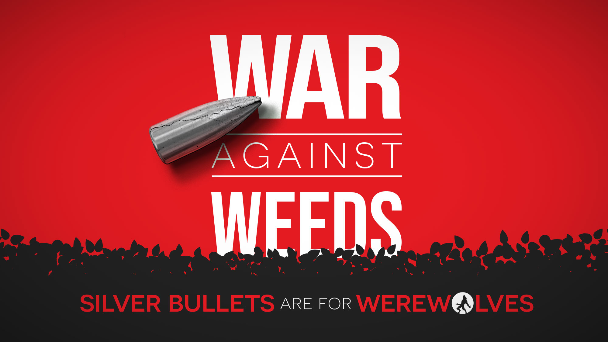 War against weeds logo