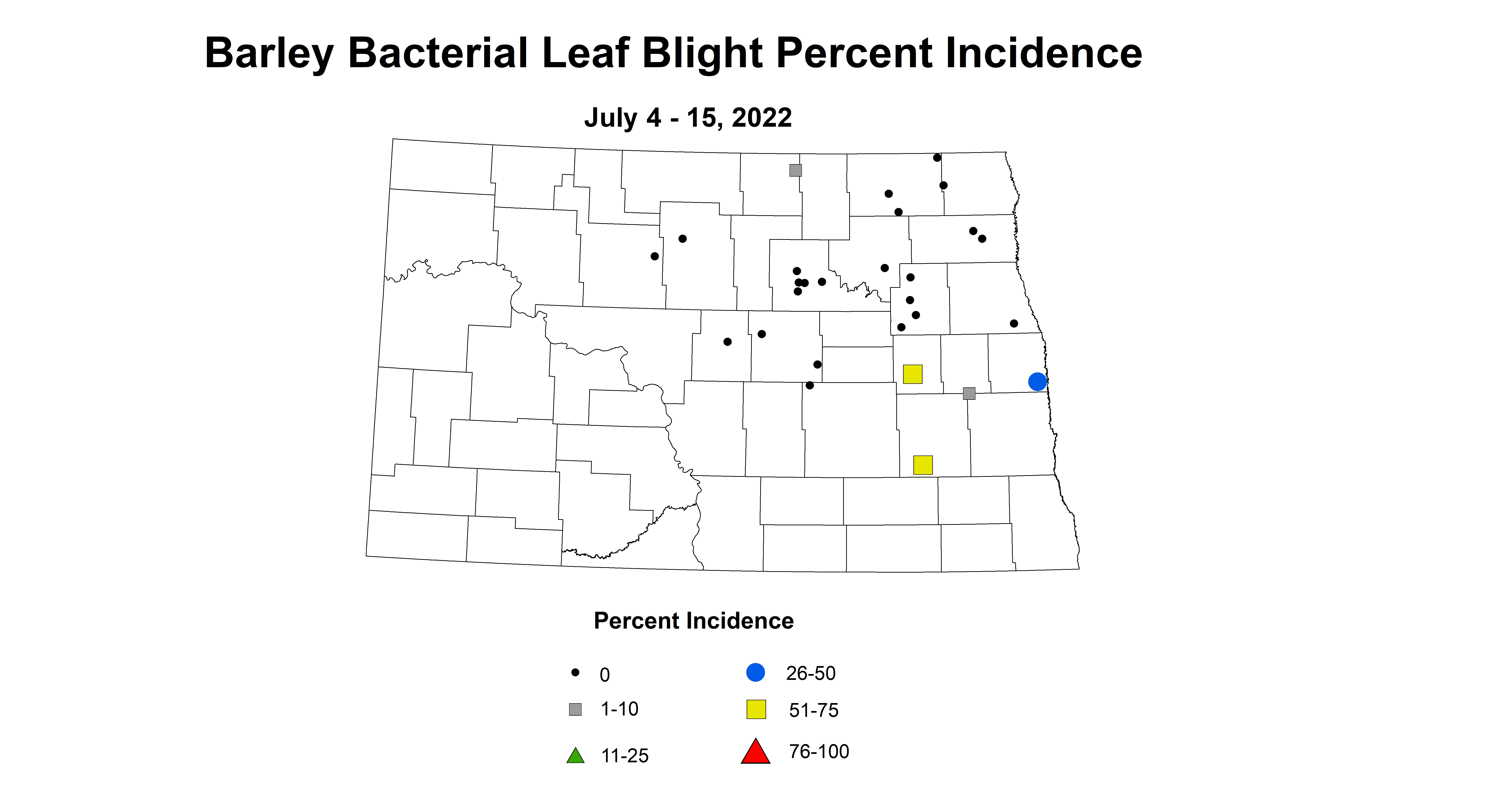 barley bacterial leaf blight pct incidence 2022 7.4-7.15