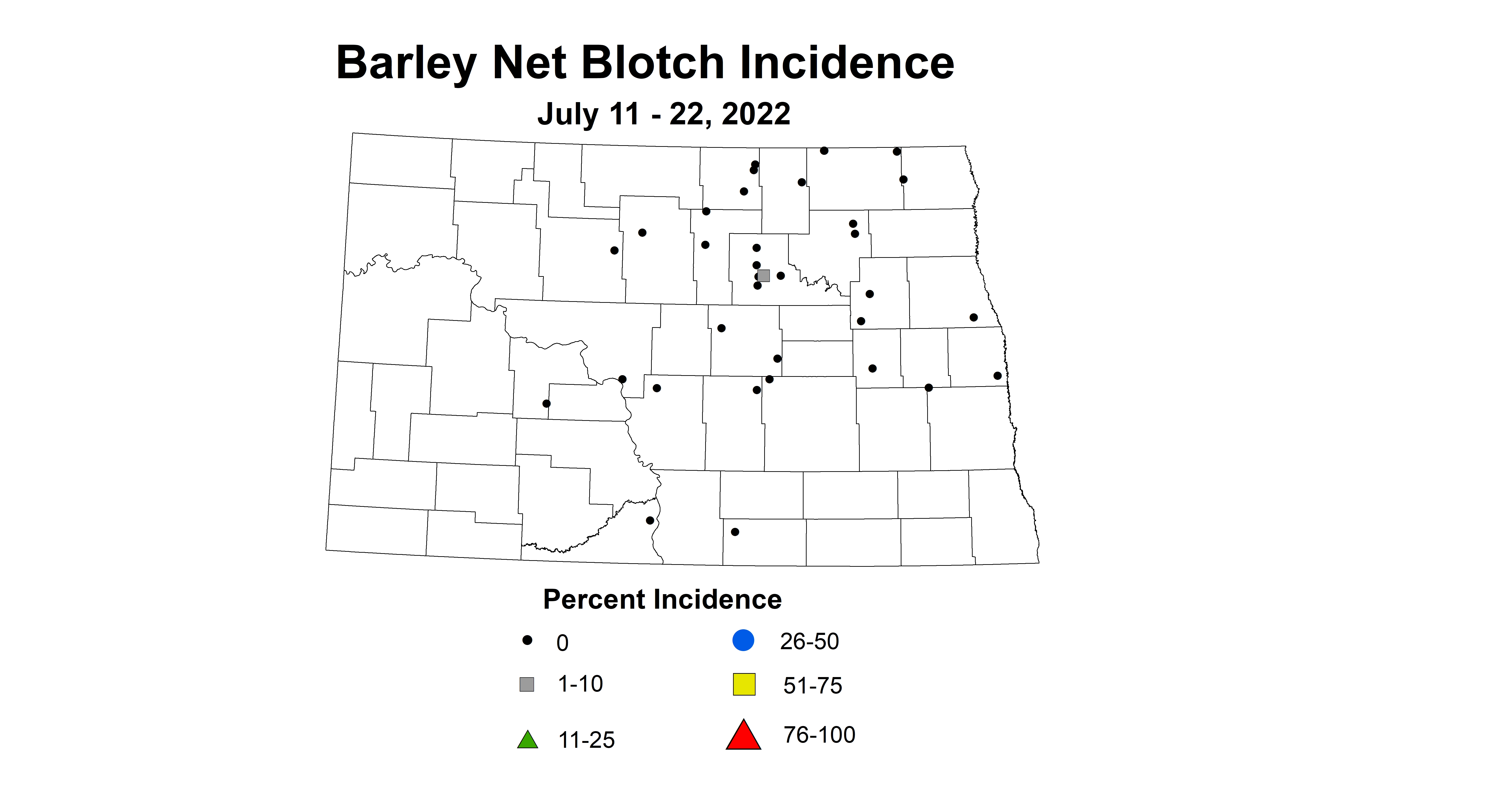 barley net blotch incidence 2022-7.11-7.22