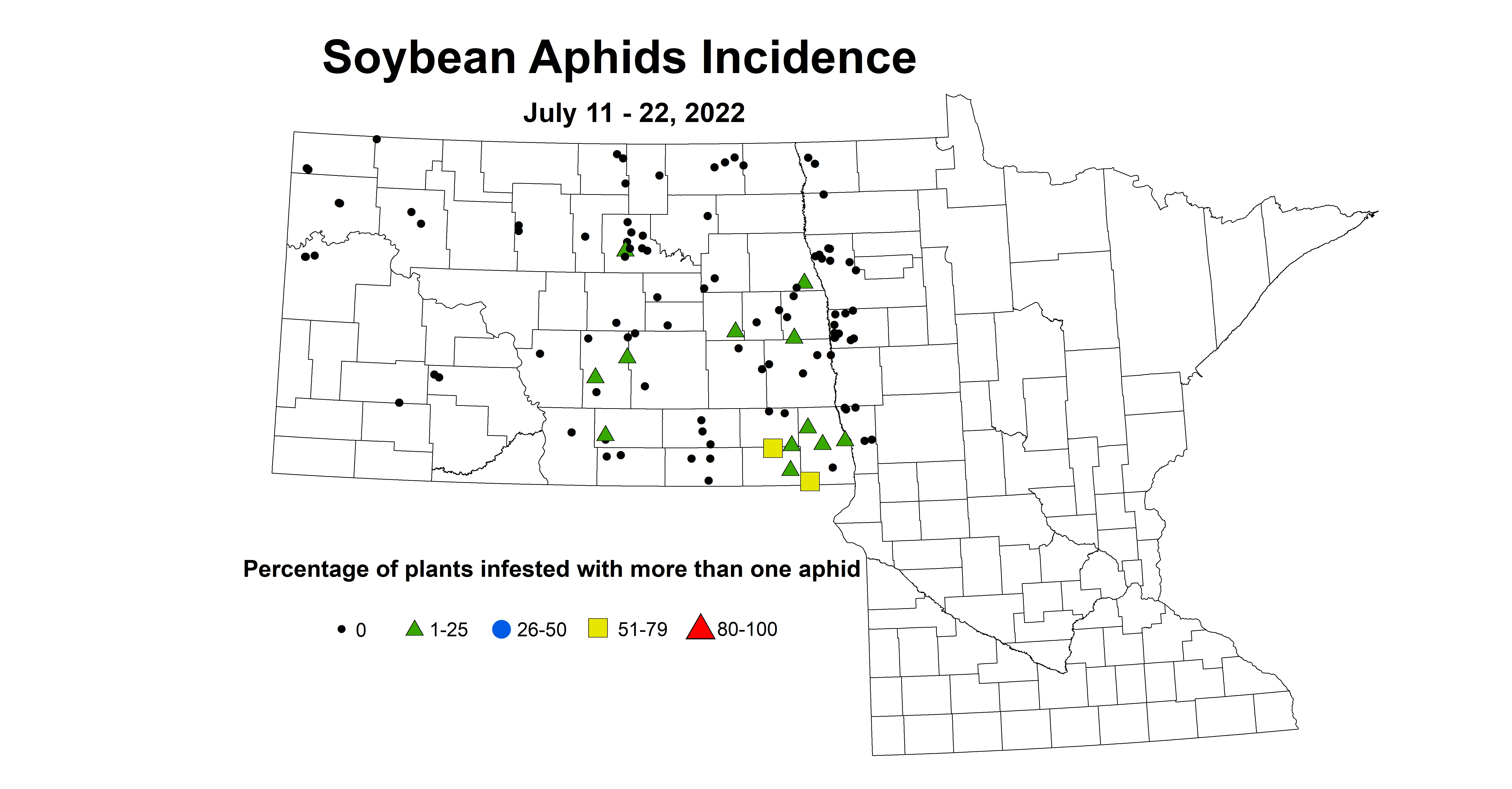 soybean aphid incidence 2022 7.11-7.22