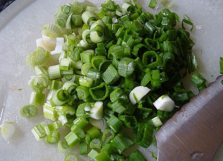 Sour Cream and Spring Onion Salad
