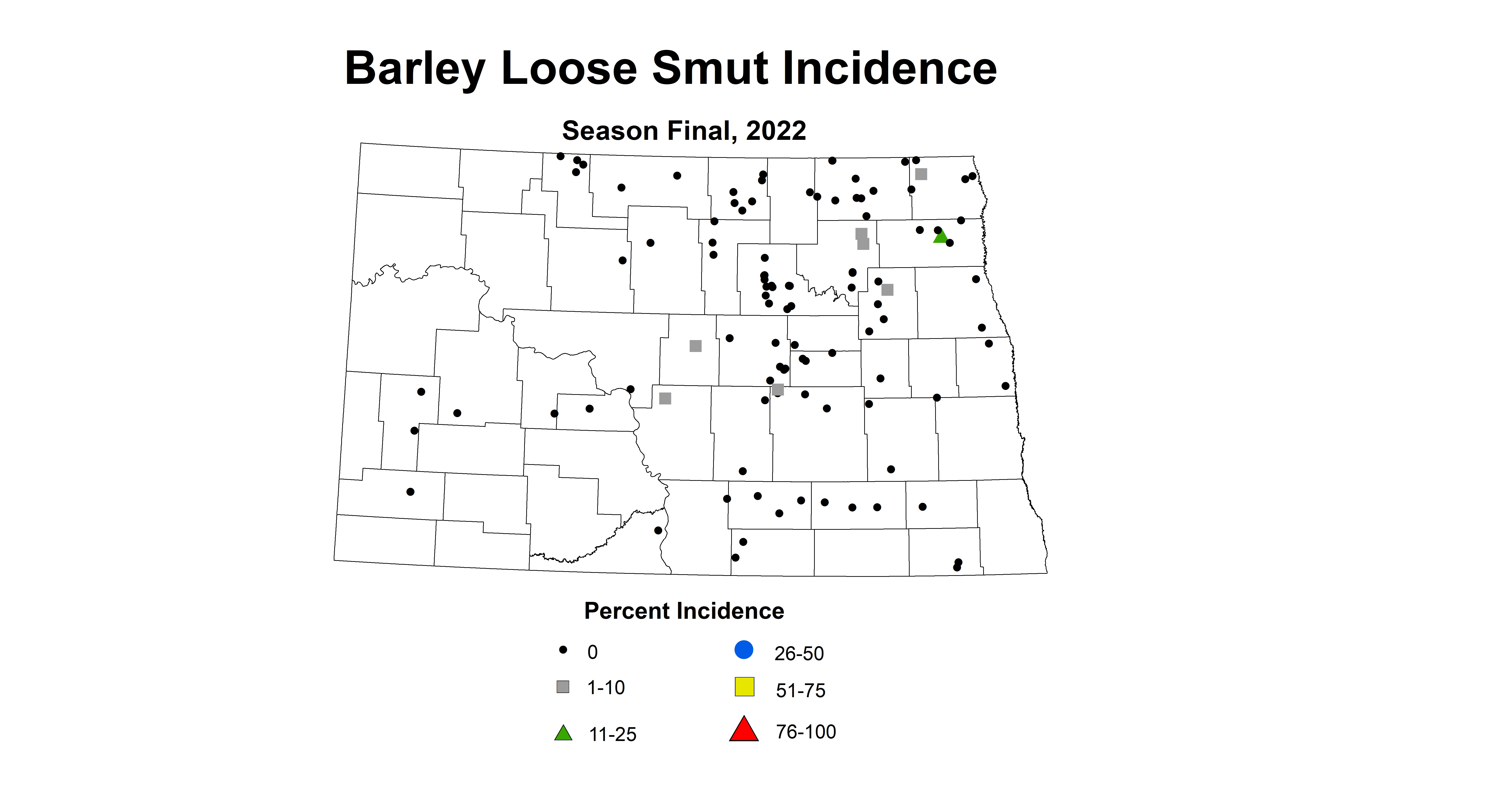 barley loose smut incidence 2022 season final