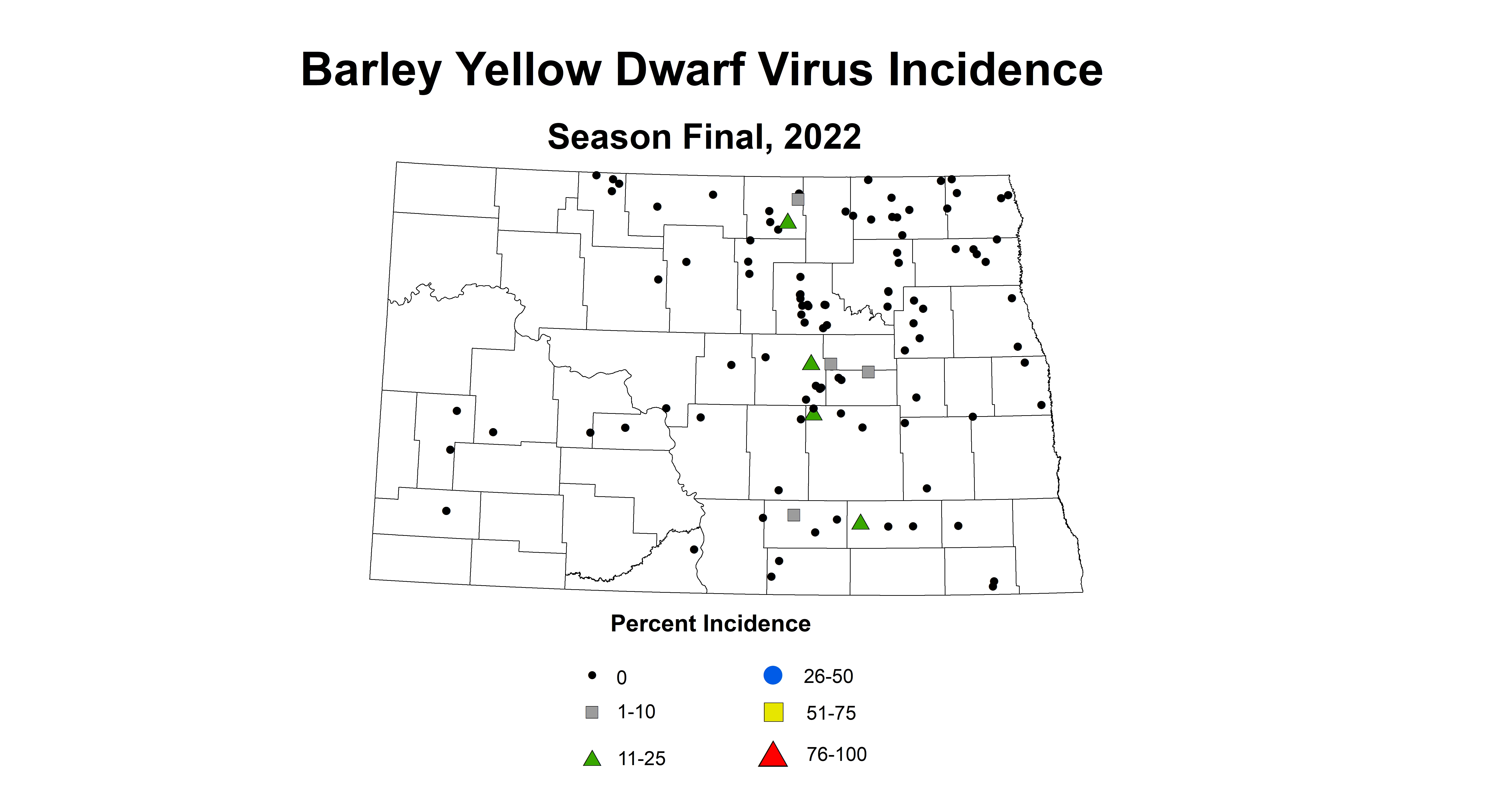 barley yellow dwarf virus incidence 2022 season final
