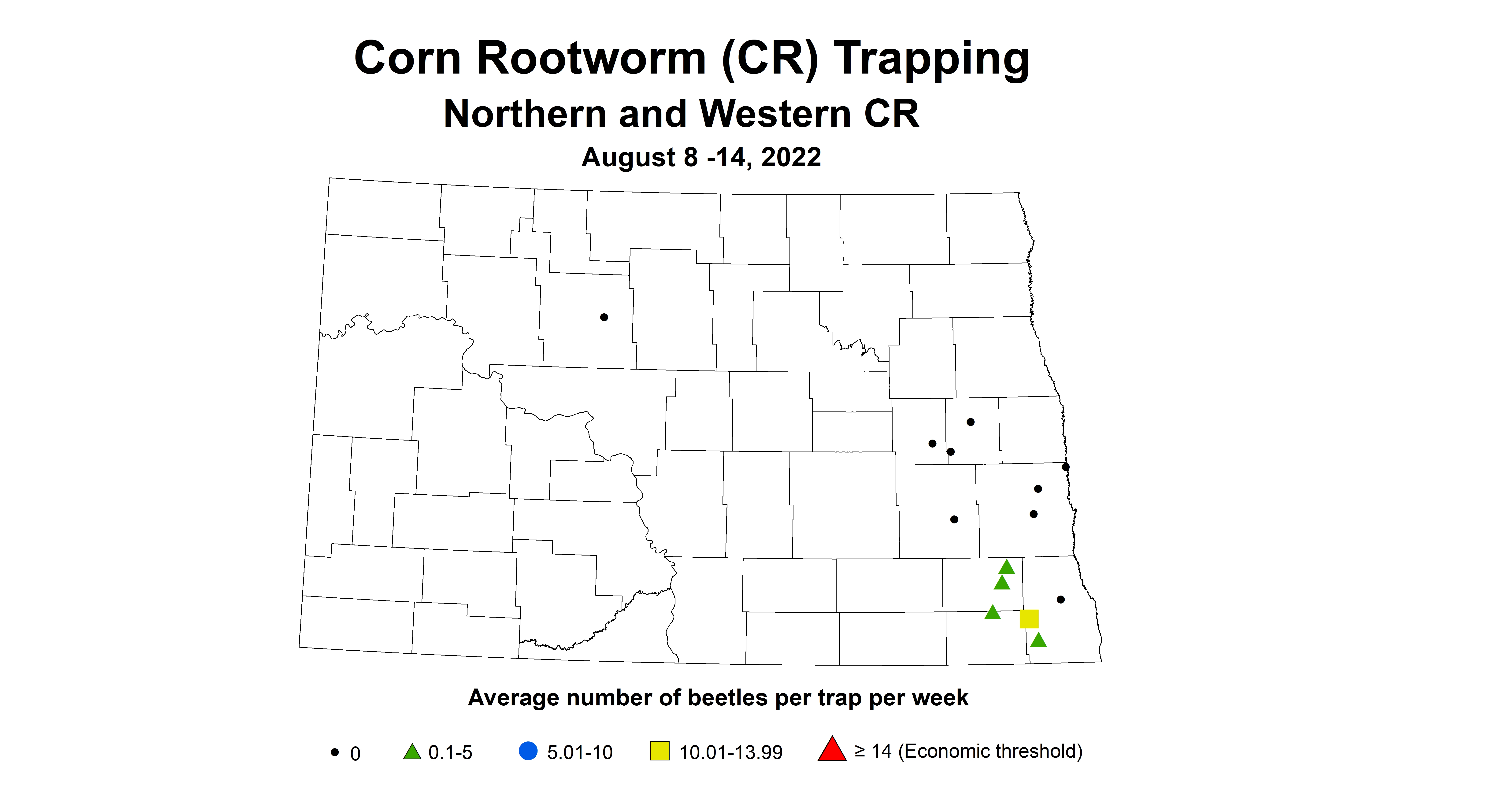 northern and western corn rootworm 2022 8.8-8.14