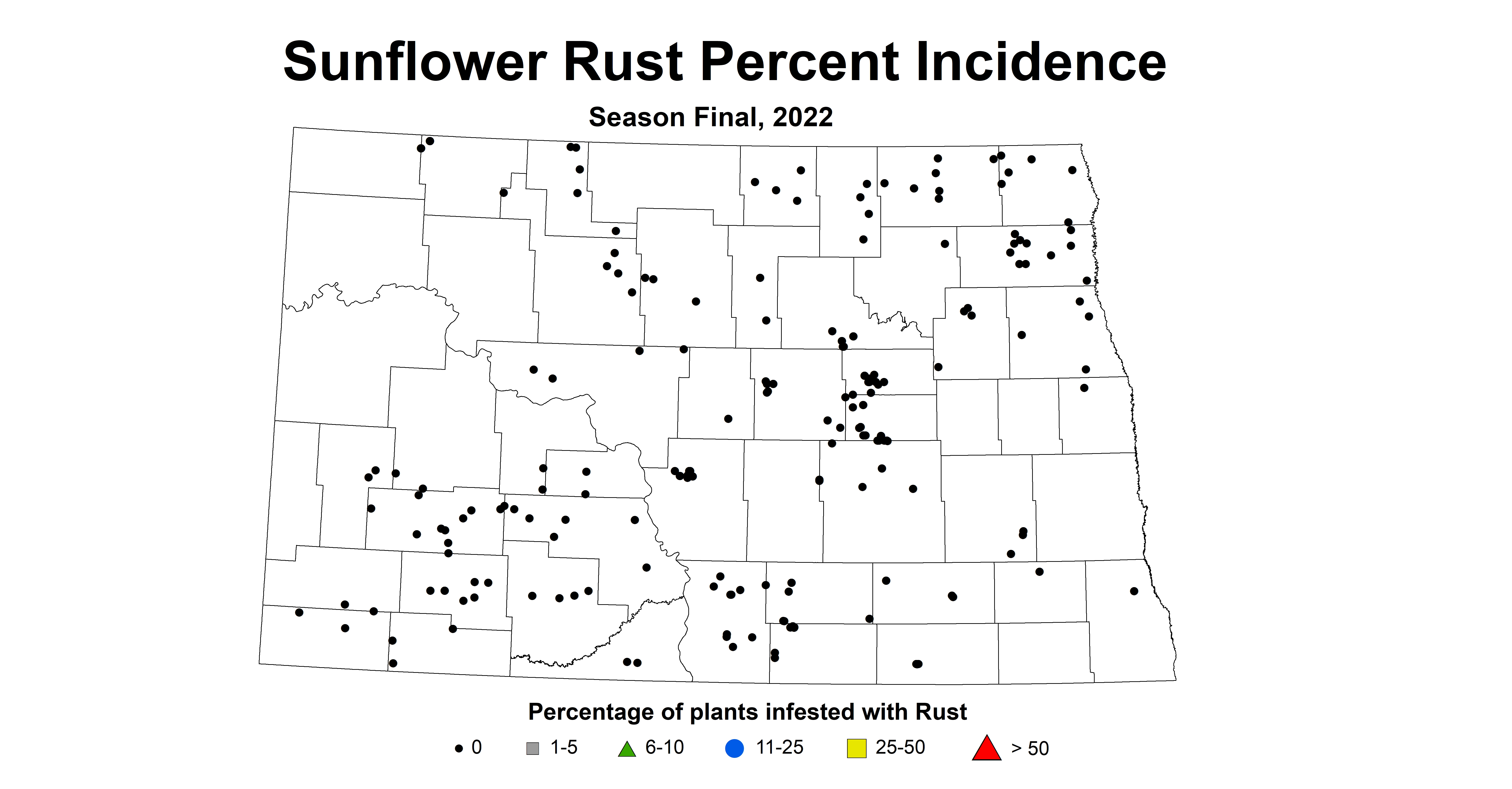 sunflower rust incidence 2022 season final