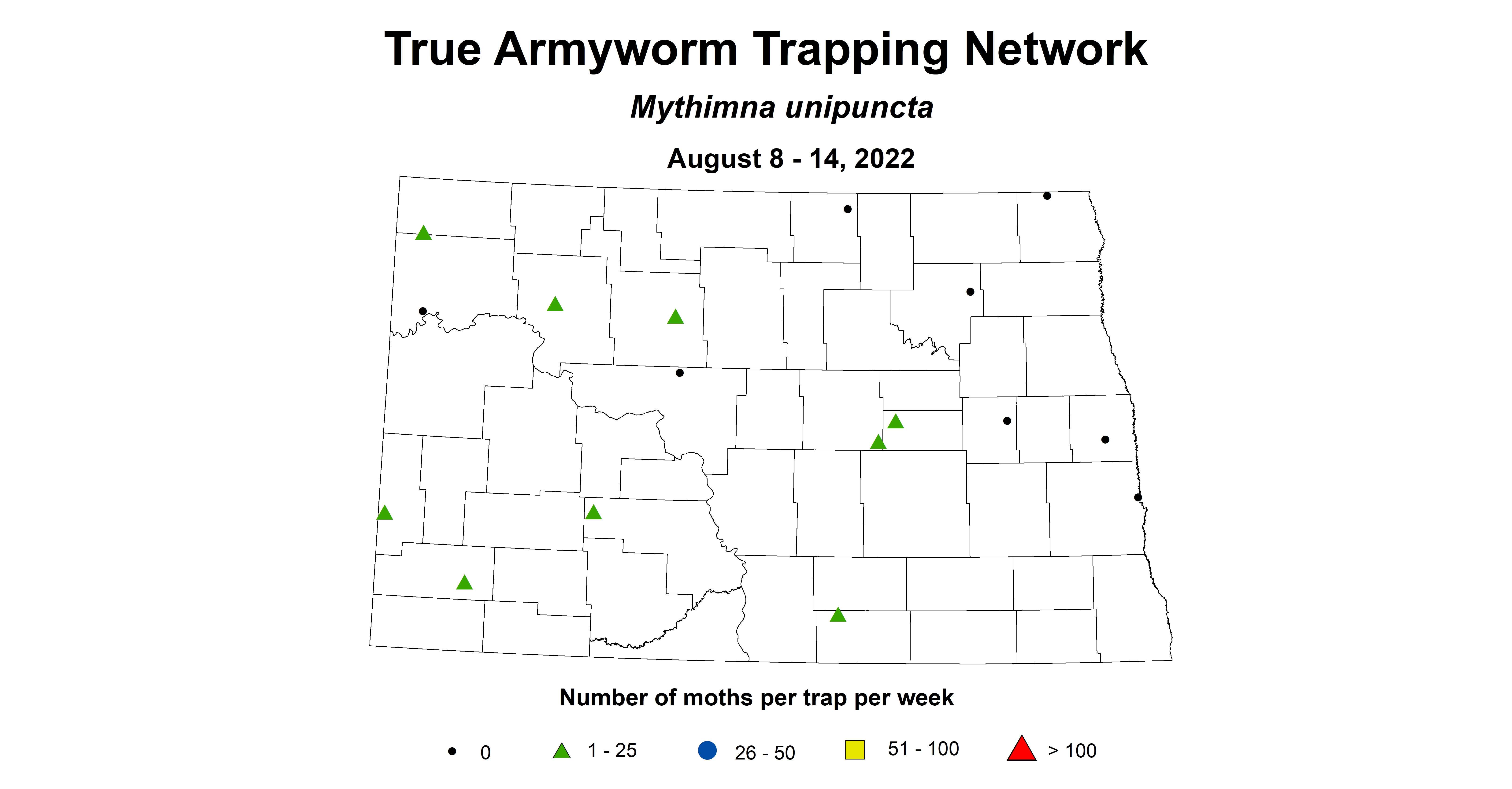 wheat insecttrap armyworm 2022 8.8-8.14
