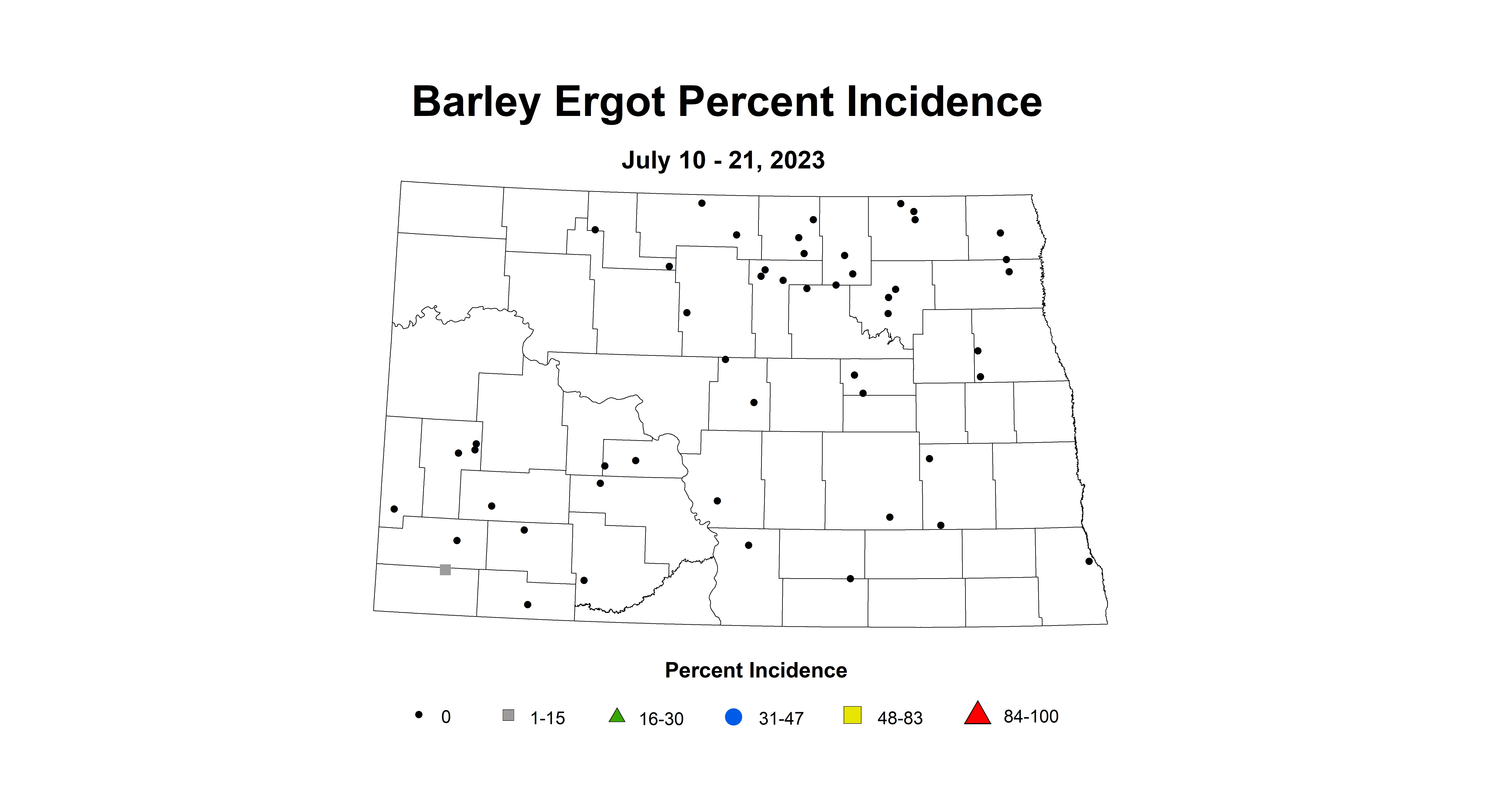 barley ergot July 10-21 2023