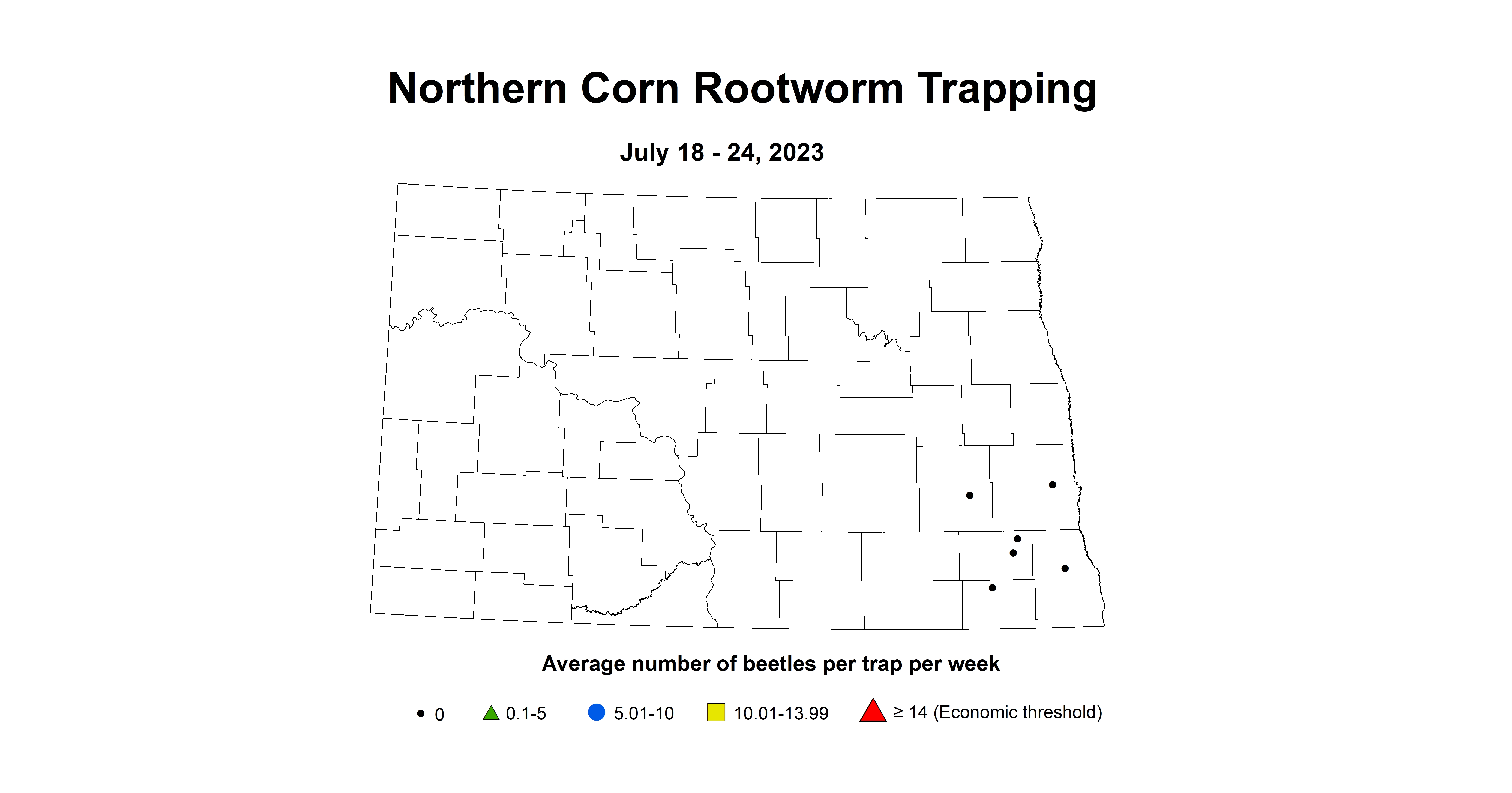 corn rootworm northern July 18-24 2023