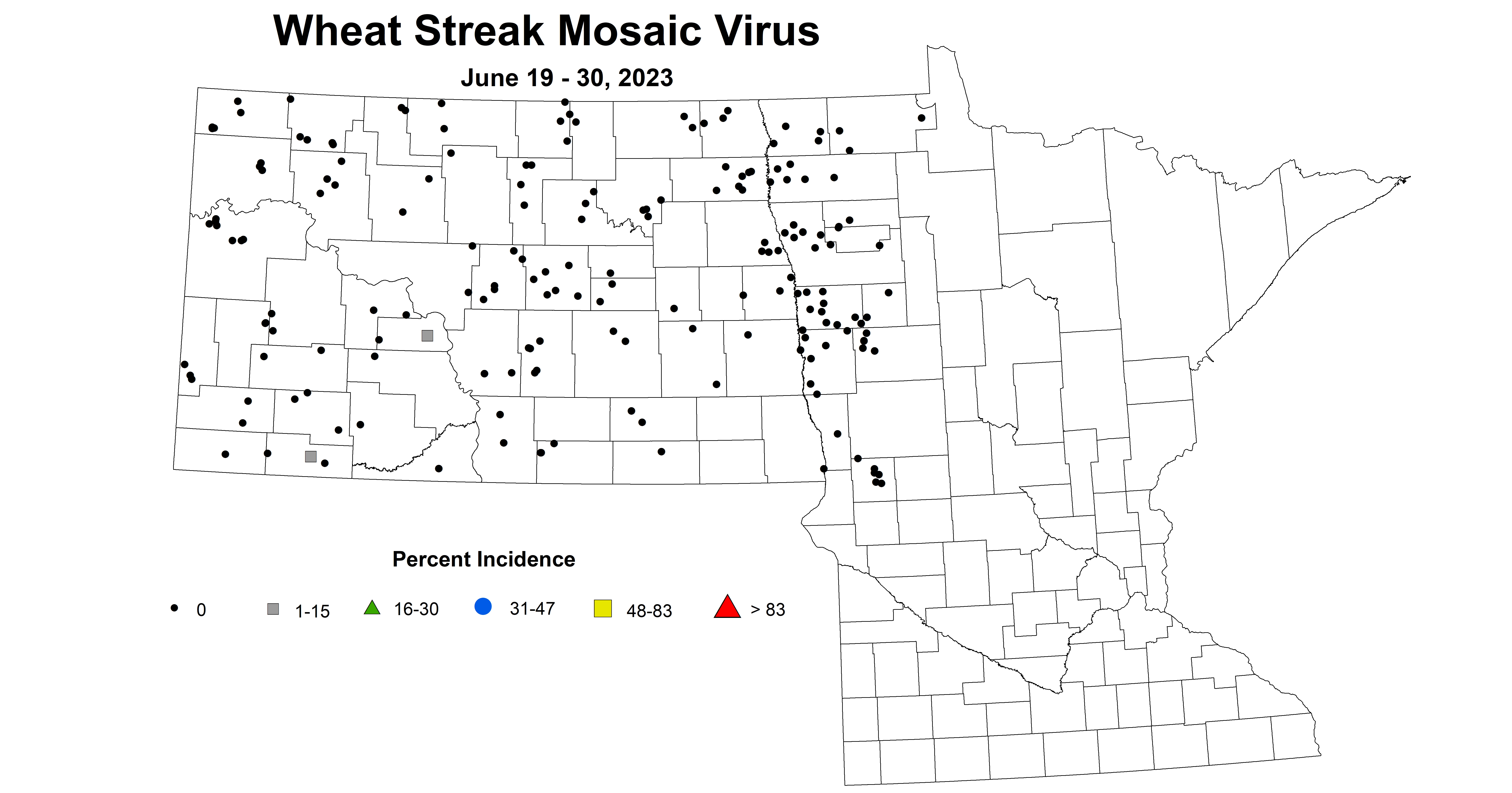 wheat streak mosaic virus June 19-30 2023