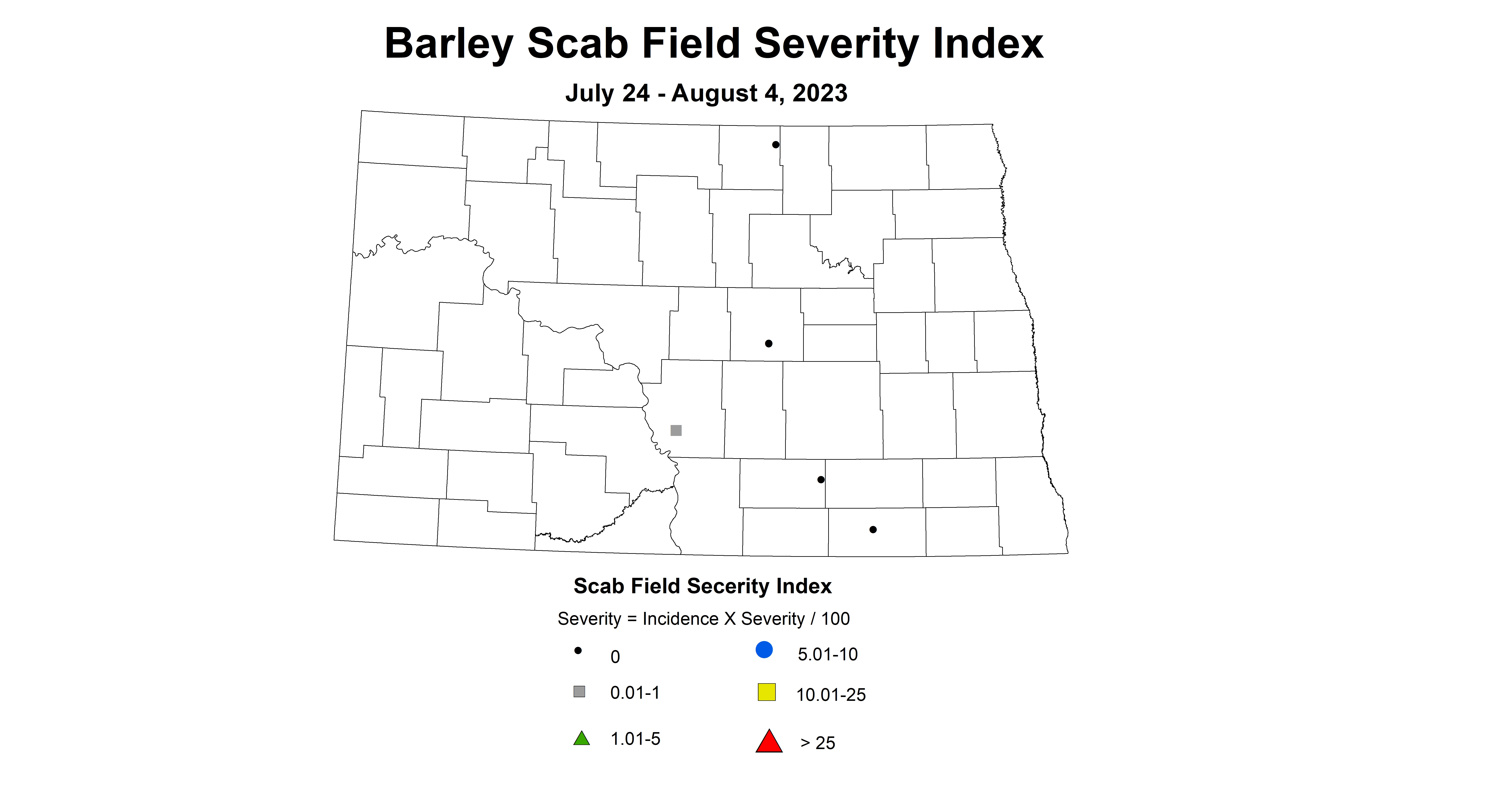 barley scab index 7.24-8.4 2023