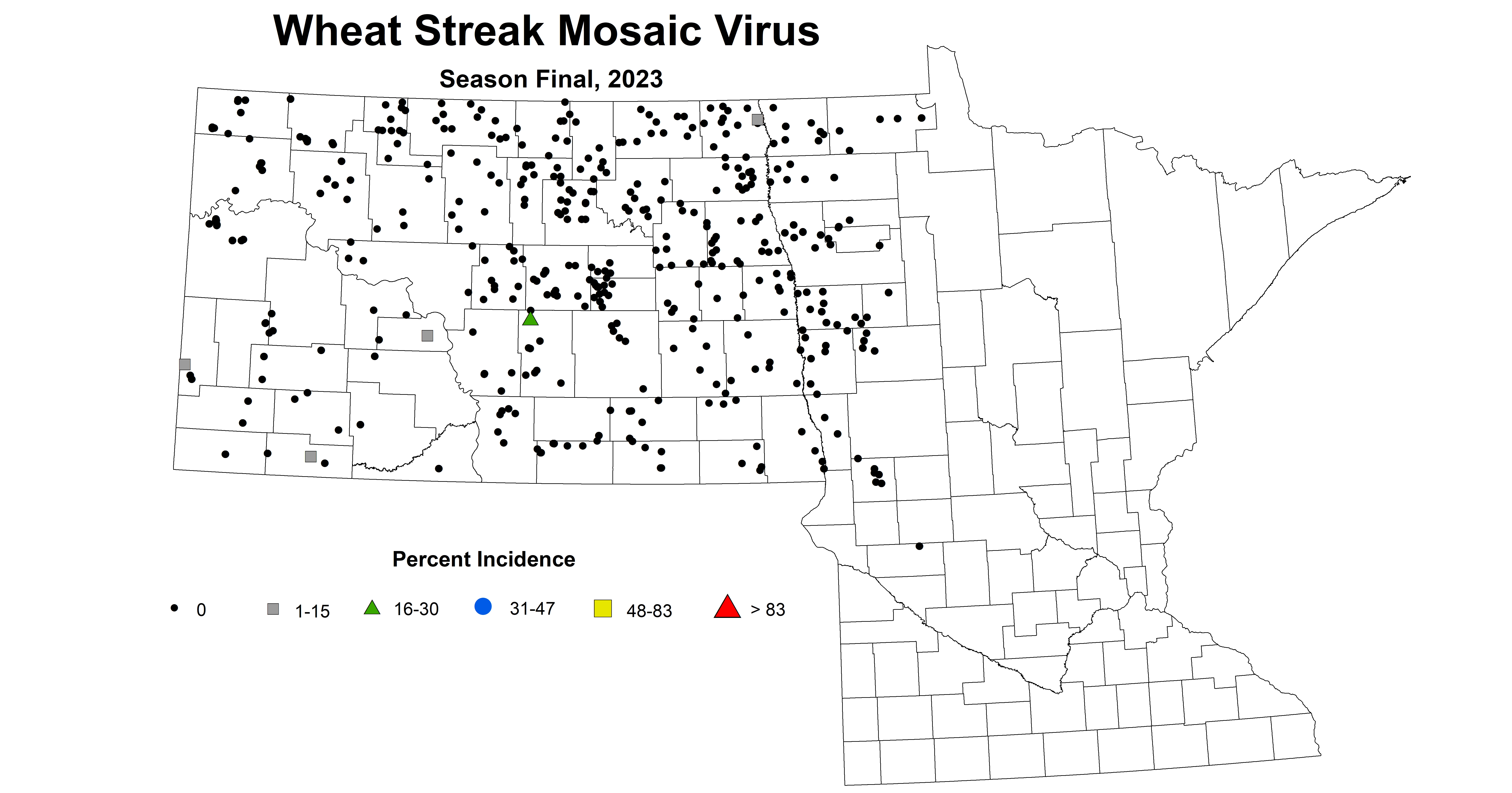 wheat streak mosaic virus season final 2023