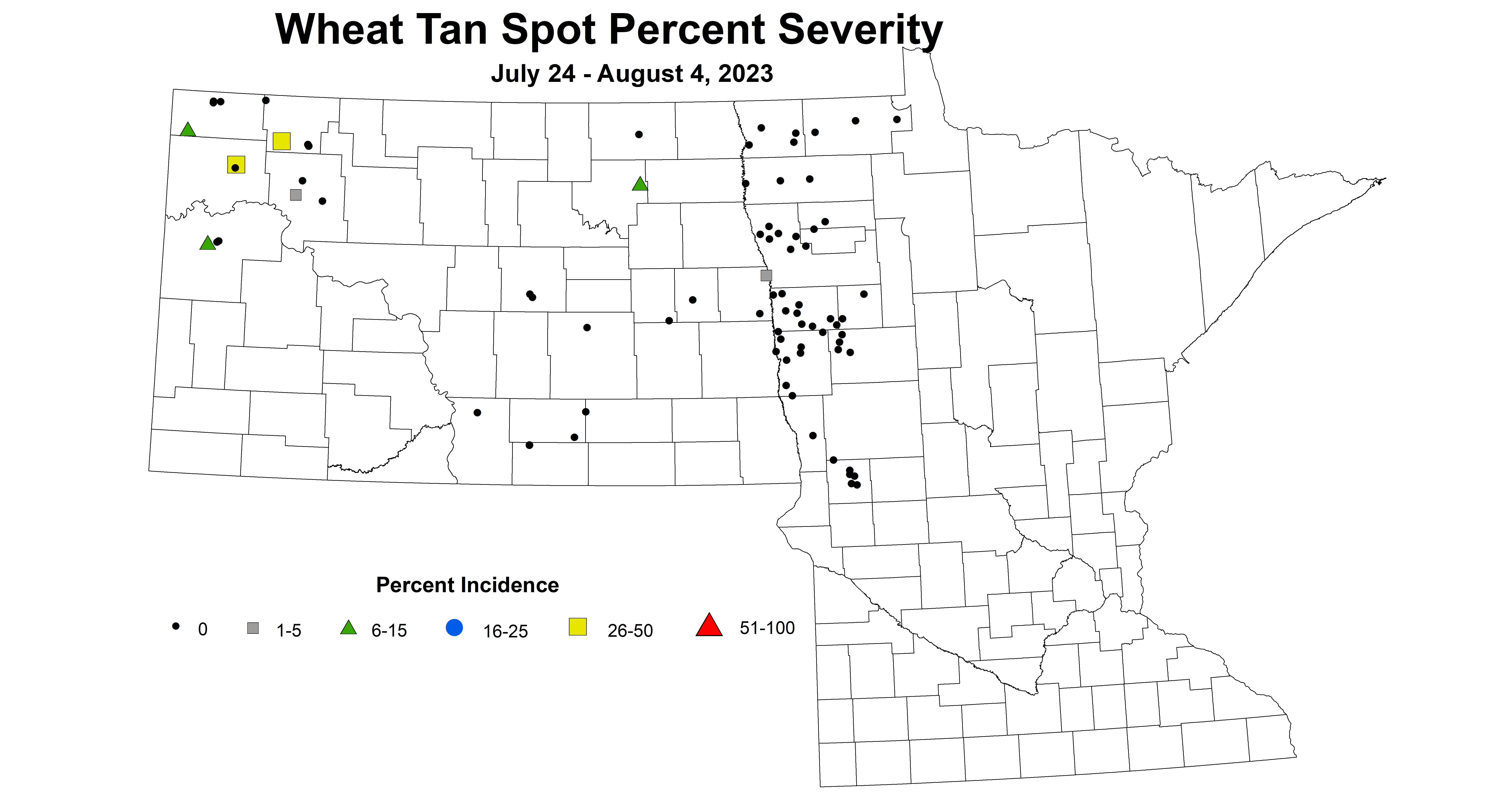 wheat tan spot severity 7.24-8.4 2023