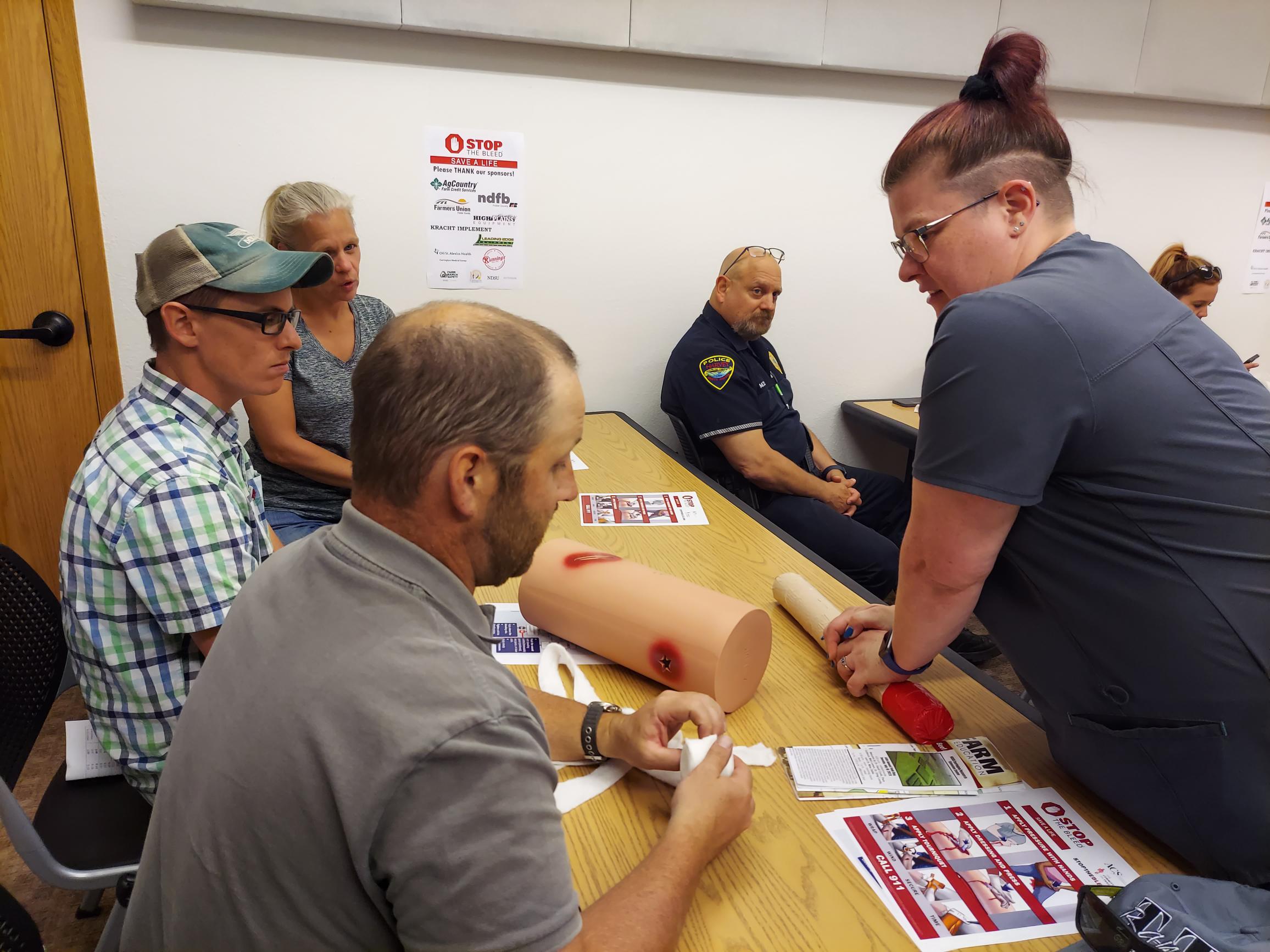 Stop the Bleed workshop event photo