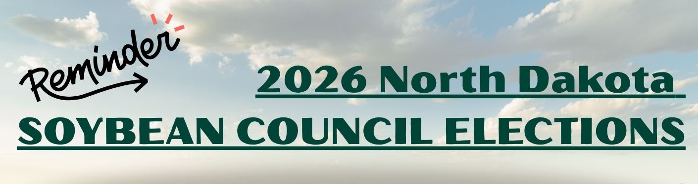 2026 North Dakota Soybean Elections Reminder