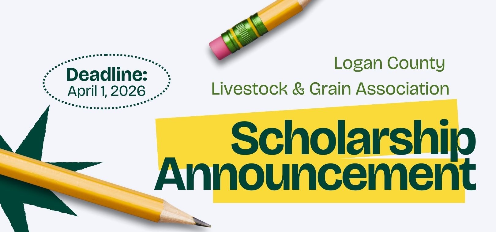 2026 Livestock & Grain Scholarship Announcement