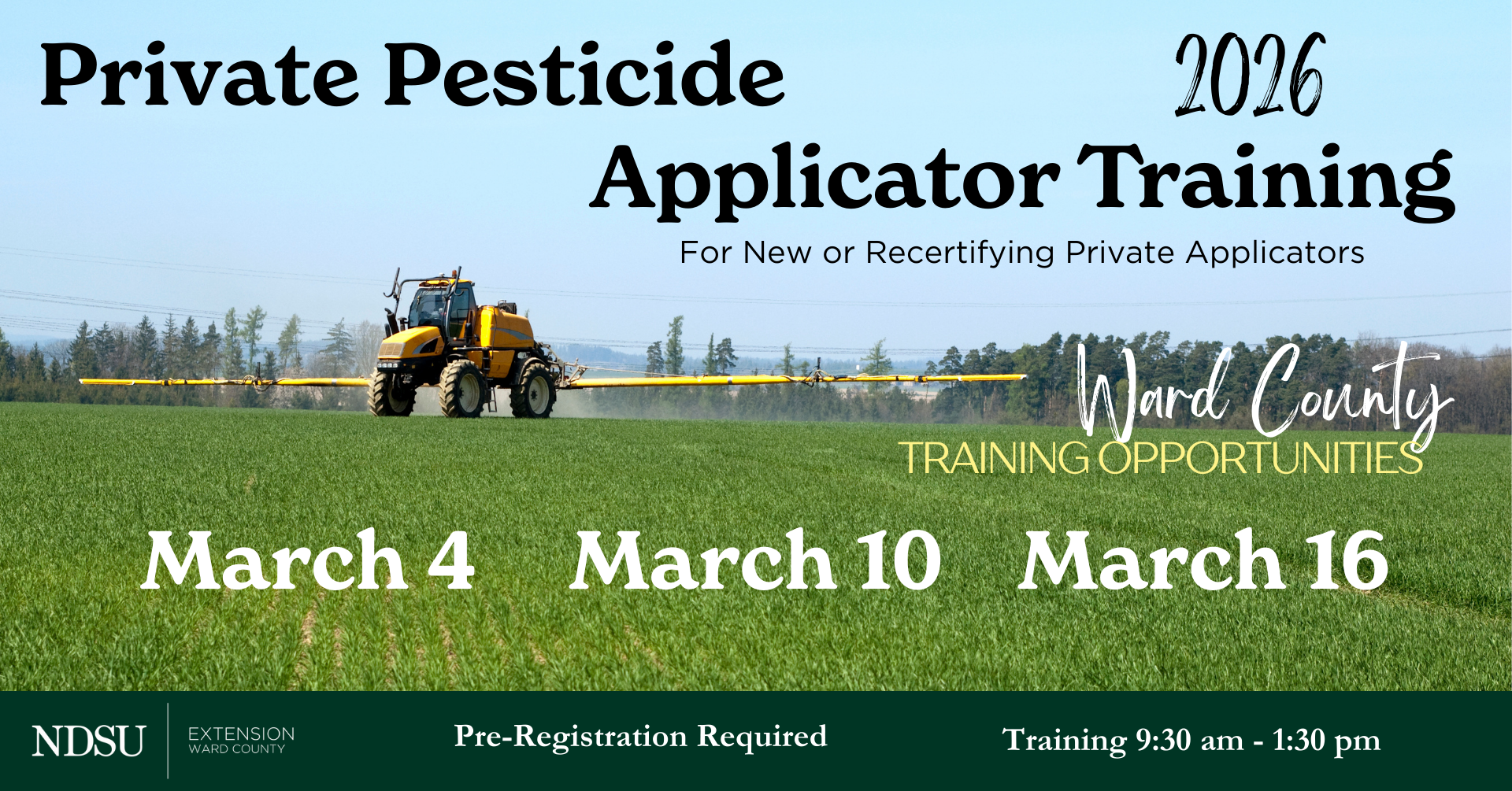 Ward County Private General Training 2026