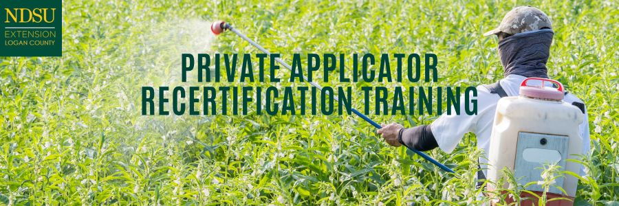 Applicator Spraying Field