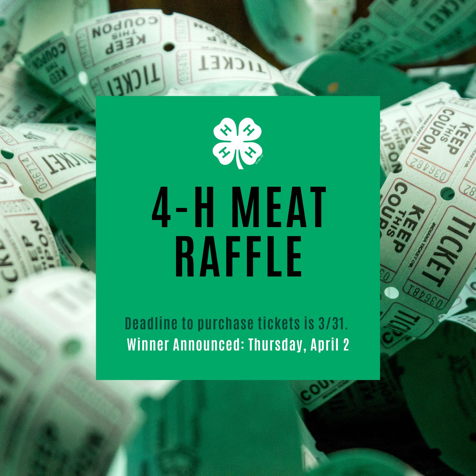 Logan County's 4-H Meat Raffle