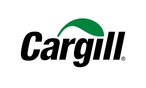 Cargill logo with green leaf