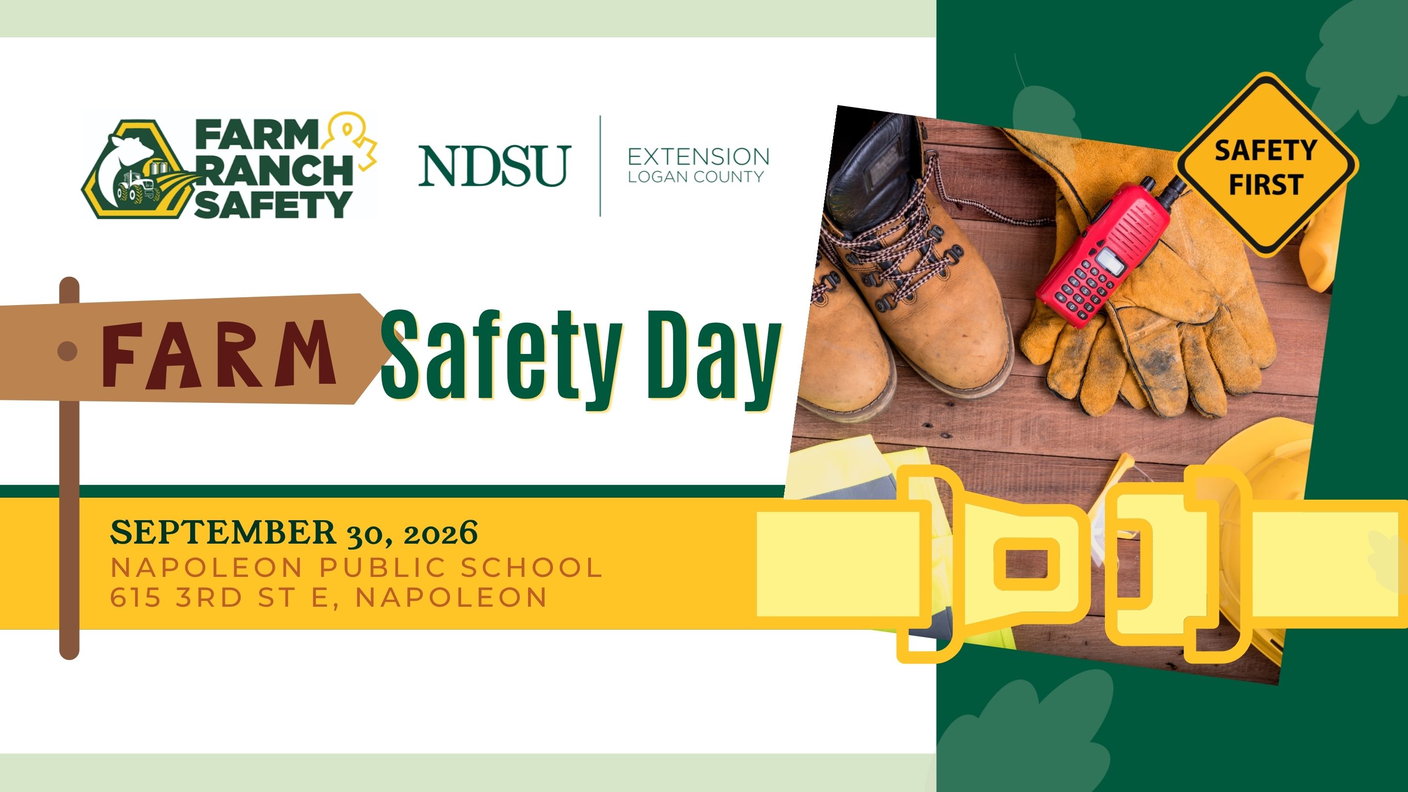 Farm Safety Day banner