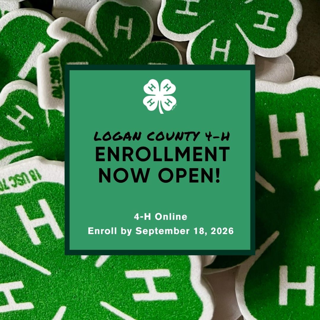 Logan County 4-H Enrollment Now Open