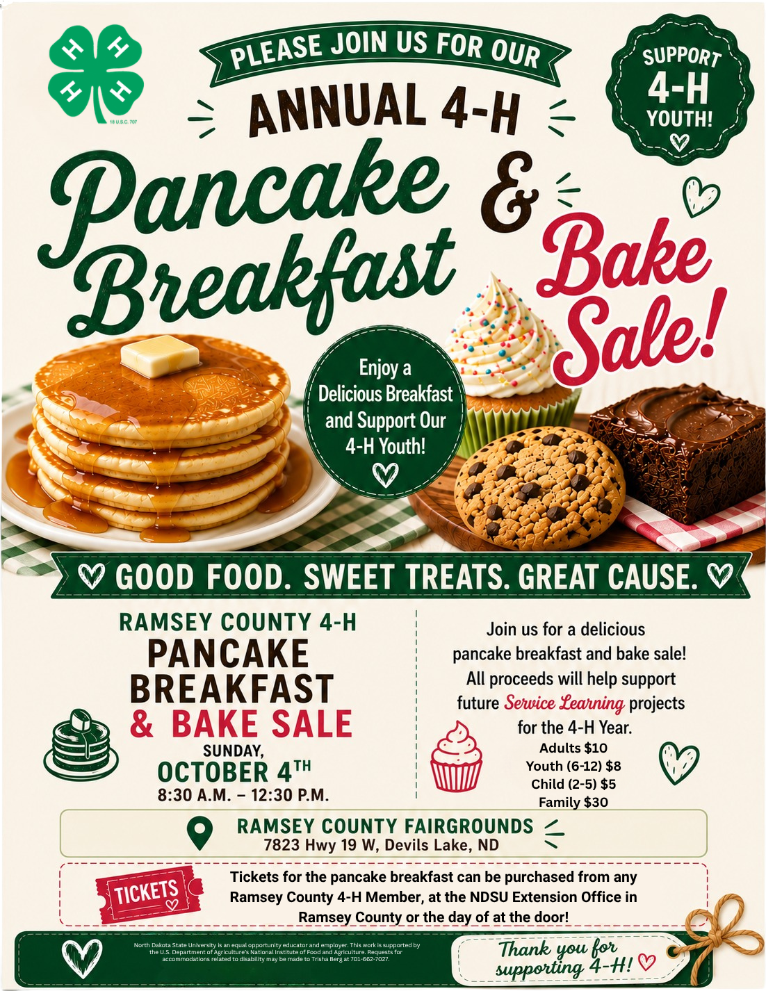 ramsey County 4-H breakfast