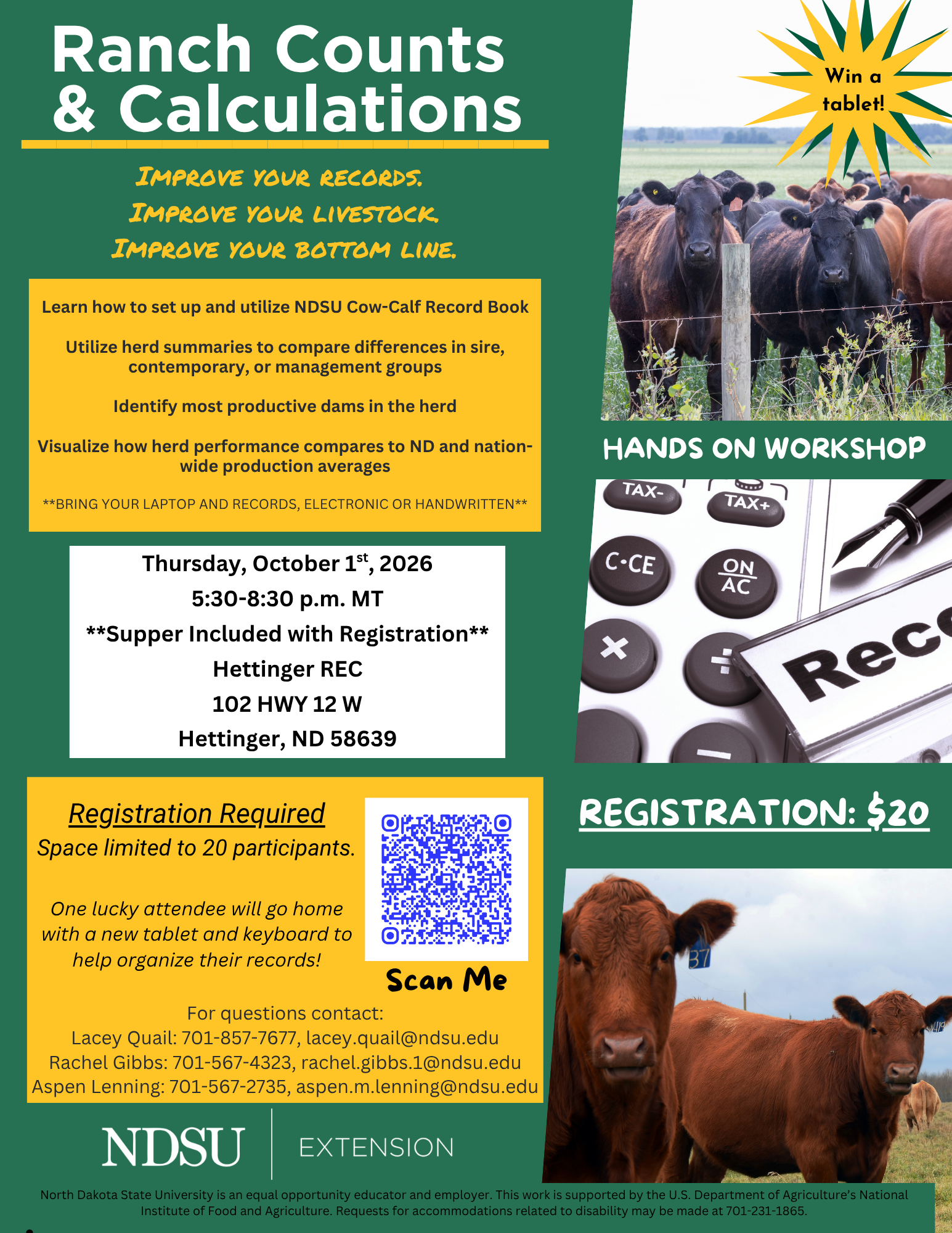 Ranch Counts & Calculations