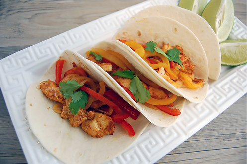 Sheet Pan Beef Sirloin or Chicken Fajitas