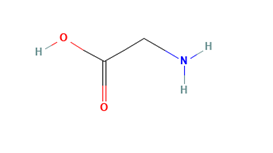 Figure 15.2 Glycine structure, an amino acid (National Center for Biotechnology Information, n.d.)