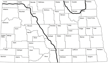 Figure 15.66 Regions of importance for winter wheat nitrogen recommendations.