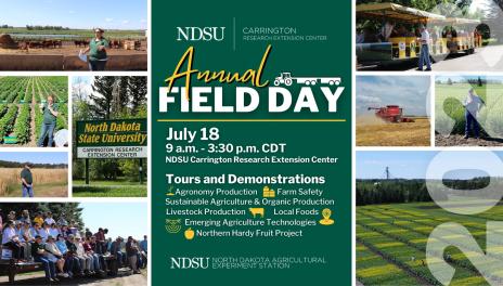 NDSU Carrington REC Field Day July 18, 2023