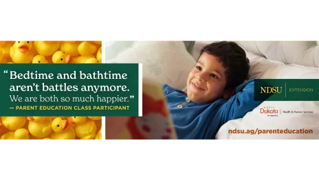 Picture of boy going to bed