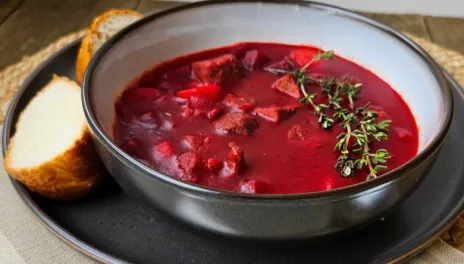 Beet and Vegetable Beef Stew