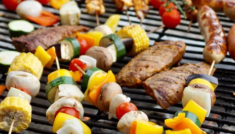 Firing up the grill outside is a way to enjoy the warmth of summer days without heating up the kitchen.