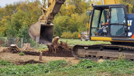 If an excavation company is hired for a project that requires digging, it is that company's responsibility to place the 8-1-1 ticket.