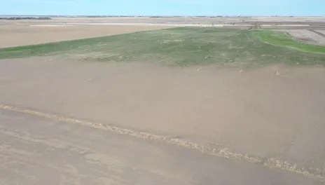 2026 has brought dry conditions in parts of North Dakota. 